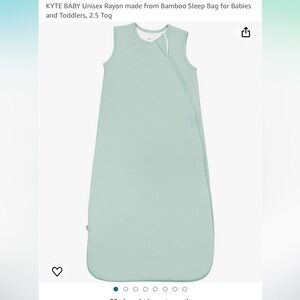 Kyte baby sleep bag 2.5 tog in sage